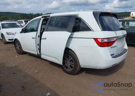 2013 Honda Odyssey Ex-L z USA, uszkodzony, nr VIN 5FNRL5H64DB059841